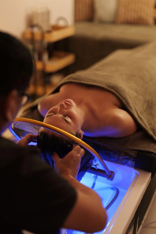 Rytuał pielęgnacji Head SPA w Tokio Zen